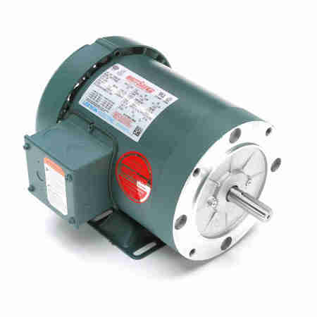 LEESON 5 Hp Jet Pump Motor, 3 Phase, 3600 Rpm, 230/460 V, 56J Frame, Odp 116698.00